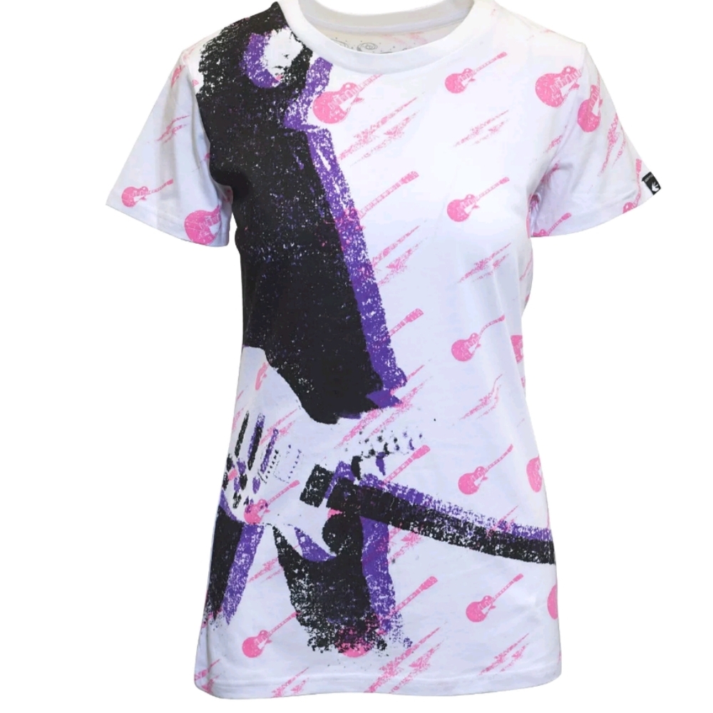 Iron fist guitar punk tshirt